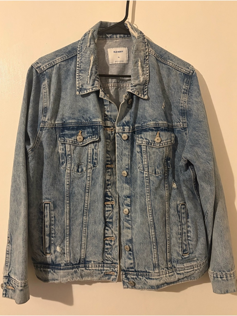 Old Navy Light Blue Denim Jacket - women’s Classic oversized